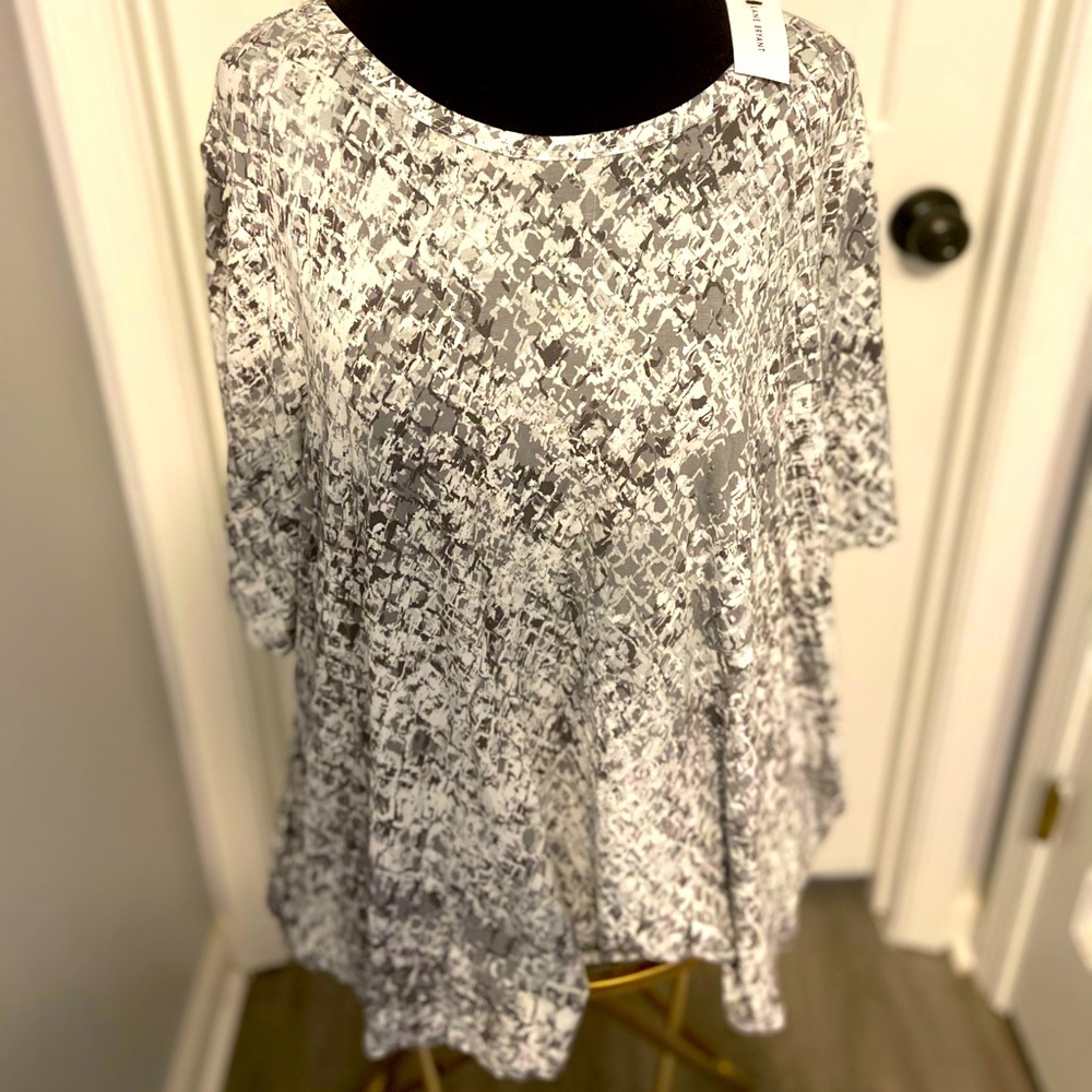 Patterned Lane Bryant top